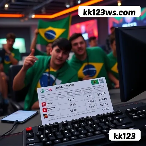 Aplicativo móvel kk123 para iOS e Android